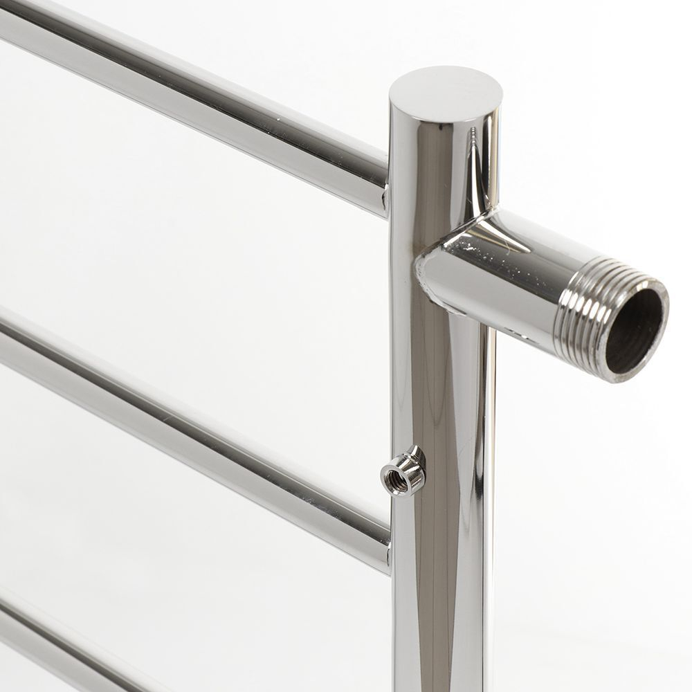 Полотенцесушитель 50х60х1", 5, нерж сталь, с креп, Aquater, Мадрид-гранд