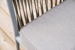 "Касабланка" модульная лаунж-зона из роупа (веревки), каркас из алюминия