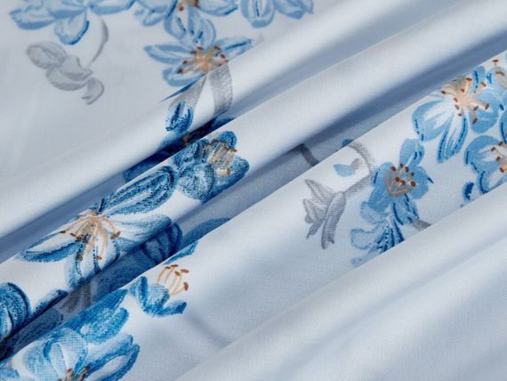 Простынь 240х260 с наволочками ТЕНСЕЛЬ 2132 ASABELLA Италия.