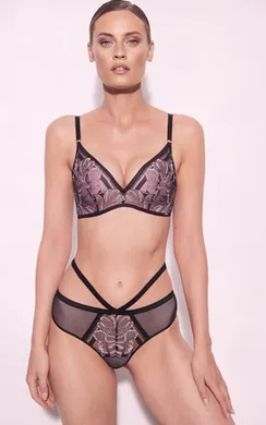 Бюстгальтер Glossy Iris Super P-UP