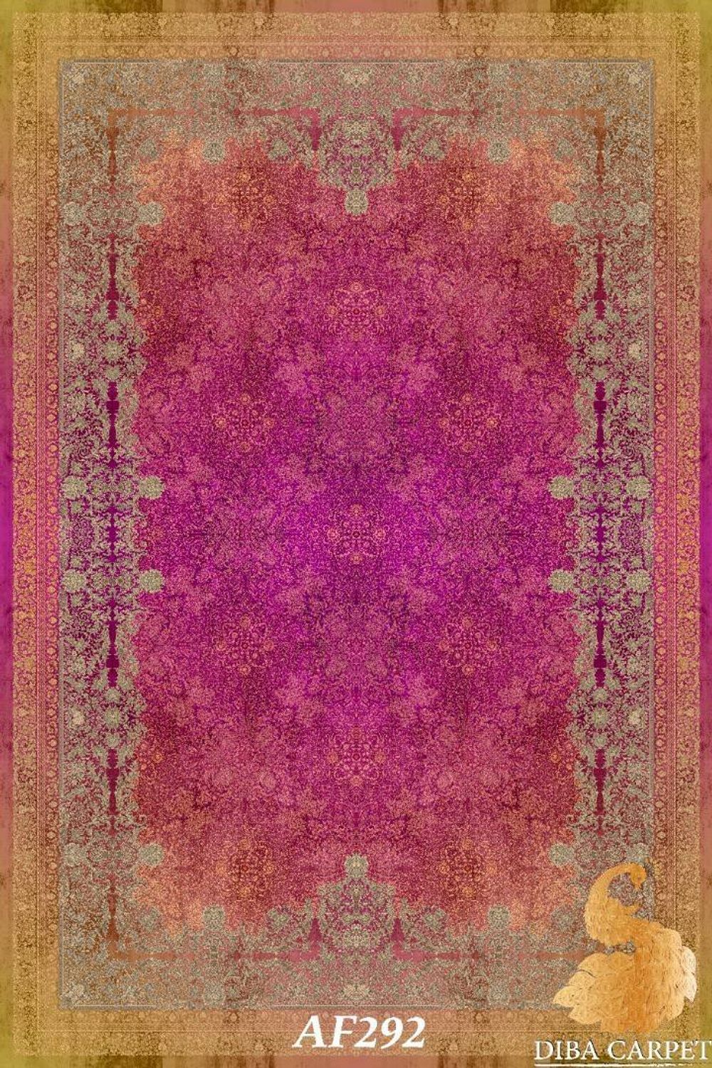Персидский Ковер Код AF292