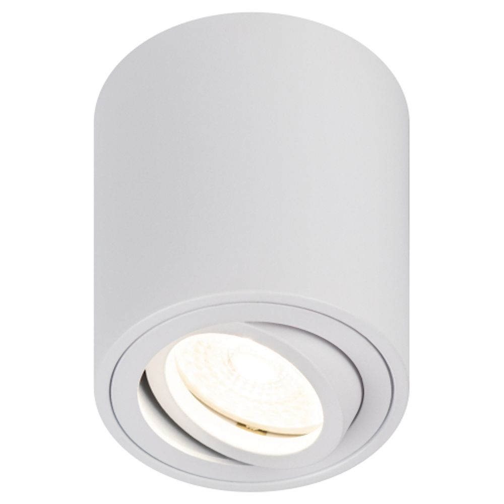 Светильник настенно-потолочный спот ЭРА OL21 WH MR16/GU10, белый, поворотный | Накладные светильники