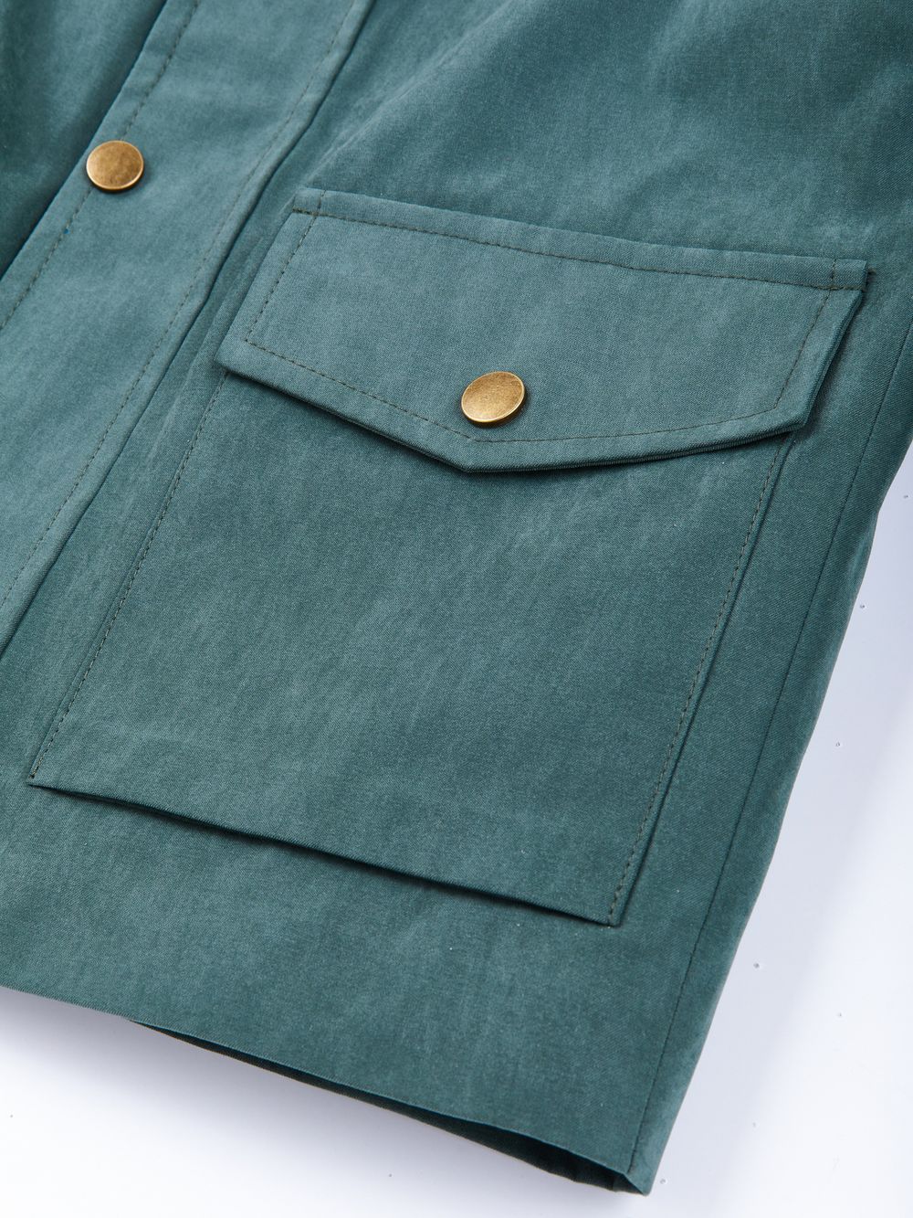 Парка c флисом изумруд