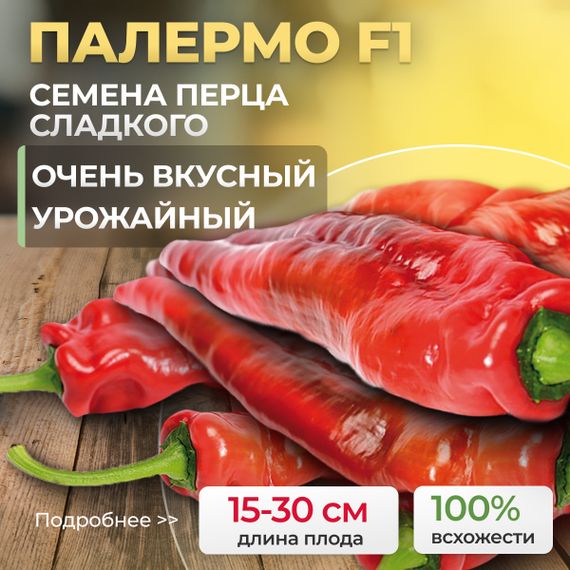 ПАЛЕРМО F1 семена перца сладкого (Rijk Zwaan) культура