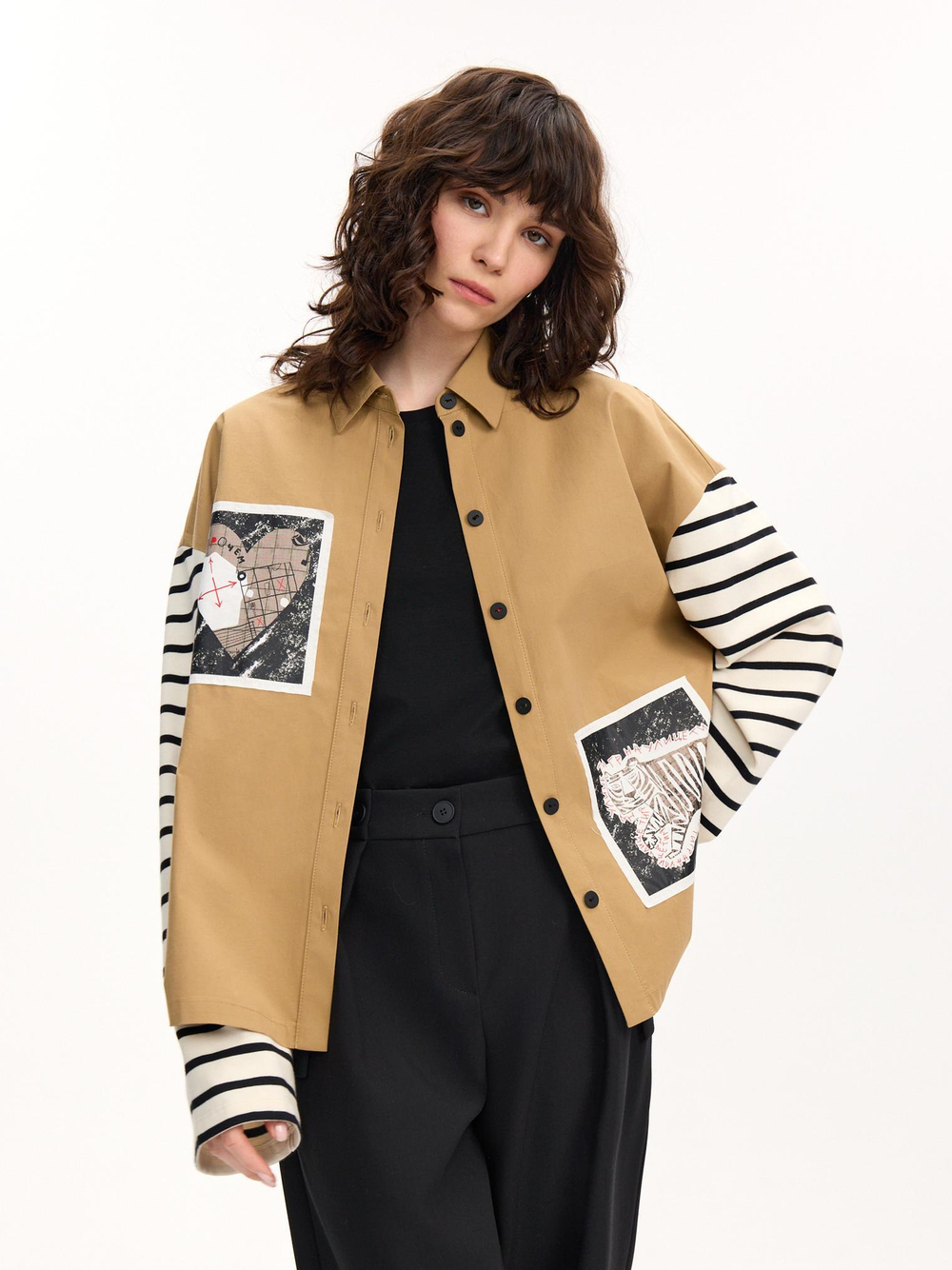 Блузка 2125-010-01 First in Space