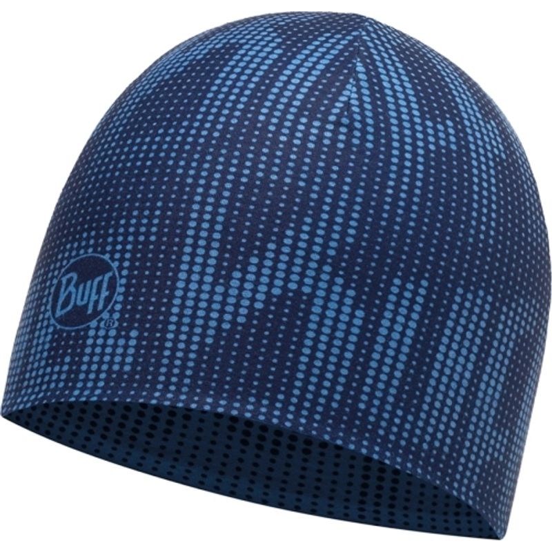 Тонкая летняя шапка Buff R-Deep Logo Dark Navy-Blue Фото 1