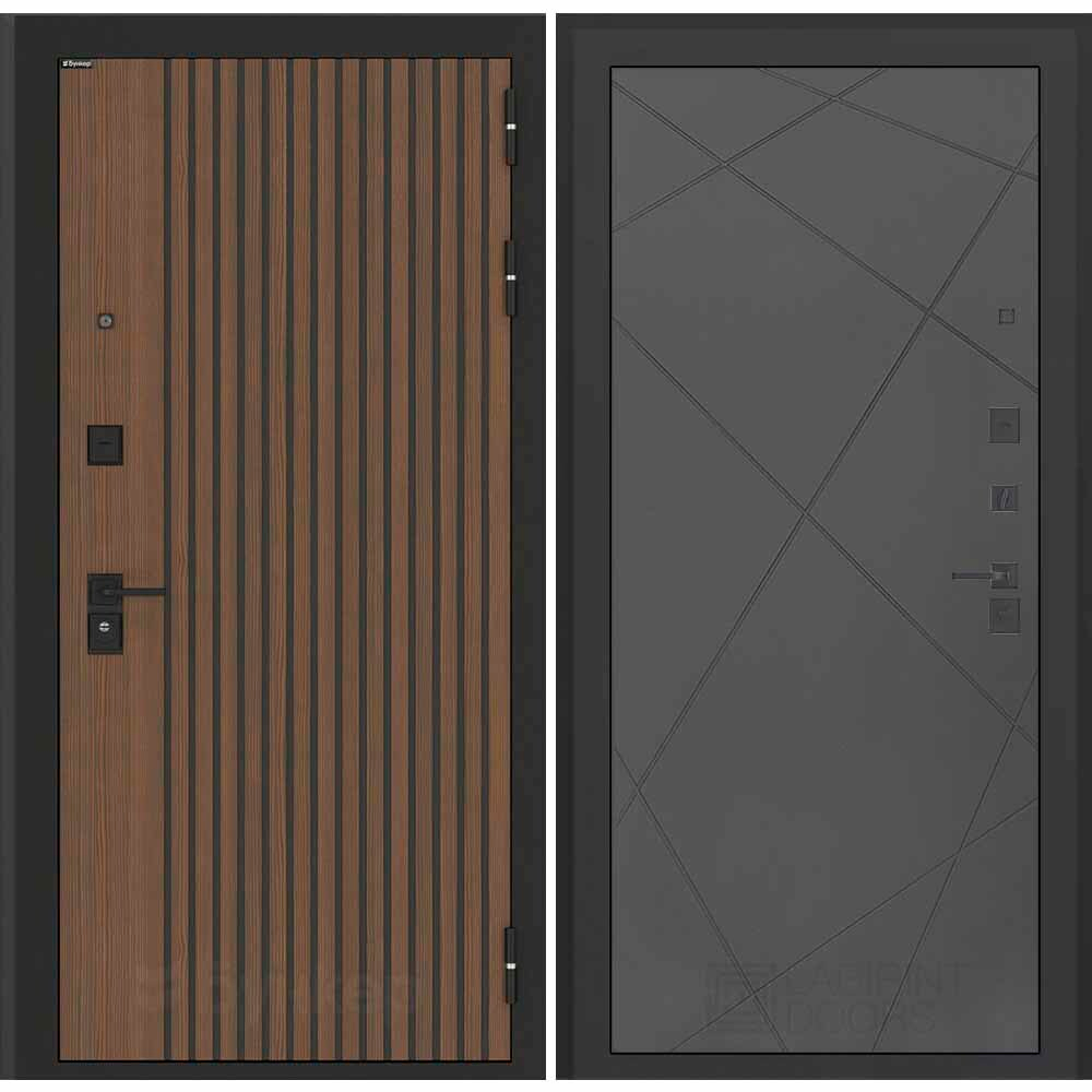 Дверь Входная Бункер BN-02 24 Графит софт