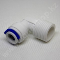 Фитинг QT-10C угловой 3/8"(f) x 1/2"(НР)