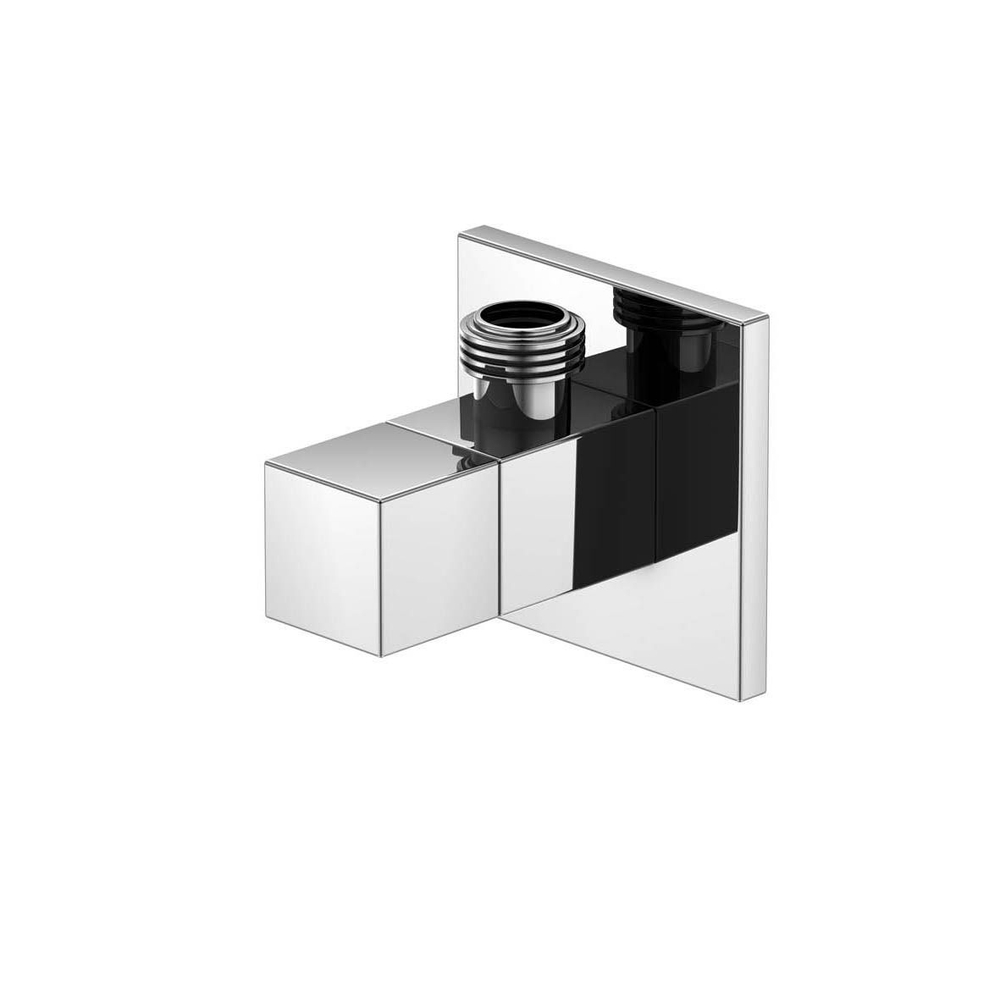 Steinberg Серия 120 Угловой вентиль 1/2“ с подсоединением для гибкого шланга 3/8“, хром 120 1640