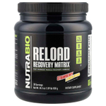 NutraBio, Reload, матрица для восстановления, клубника и лимон, 868 г (1,91 фунта)