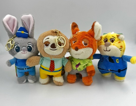 Мягкий брелок-игрушка Зверополис 2.0 оптом