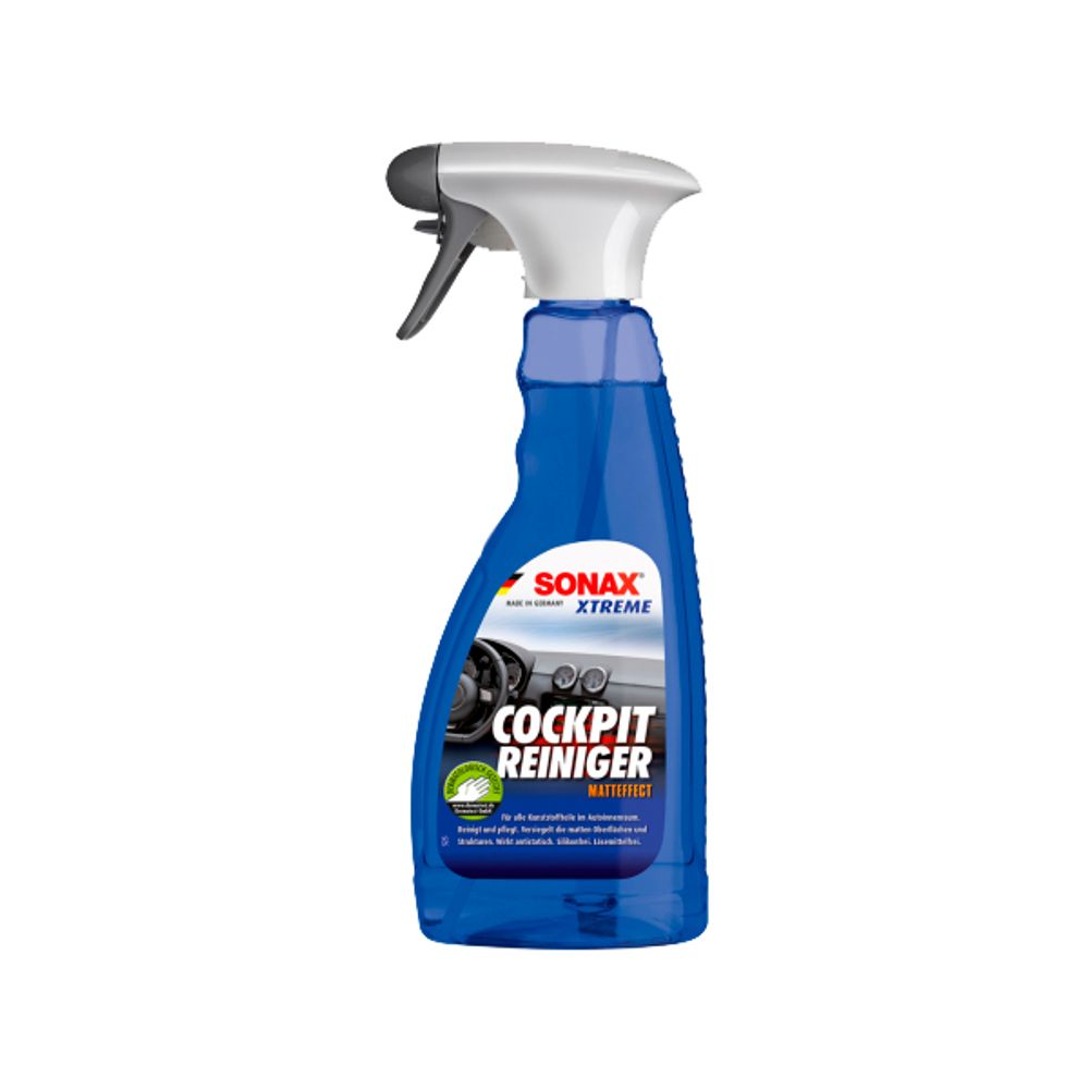 SONAX XTREME COCKPIT CLEANER - ОЧИСТИТЕЛЬ-ПОЛИРОЛЬ ДЛЯ ПЛАСТИКА С МАТОВЫМ ЭФФЕКТОМ 500МЛ