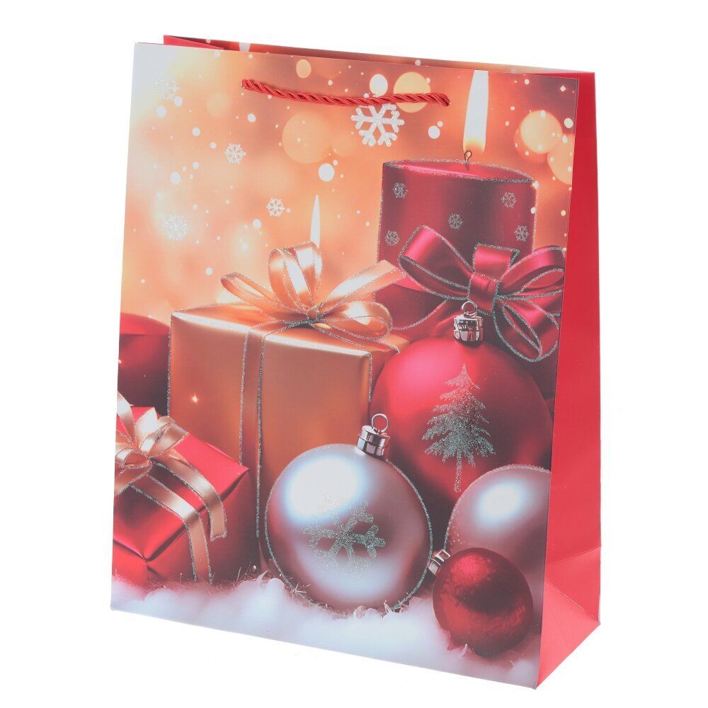 GAEM Пакет подарочный (бумага 210г/м2, блок микс 12шт), L31 W12 H40 см, 4в.