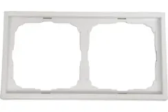 Рамка Systeme Electric ARTGALLERY 2-постовая белый 39382