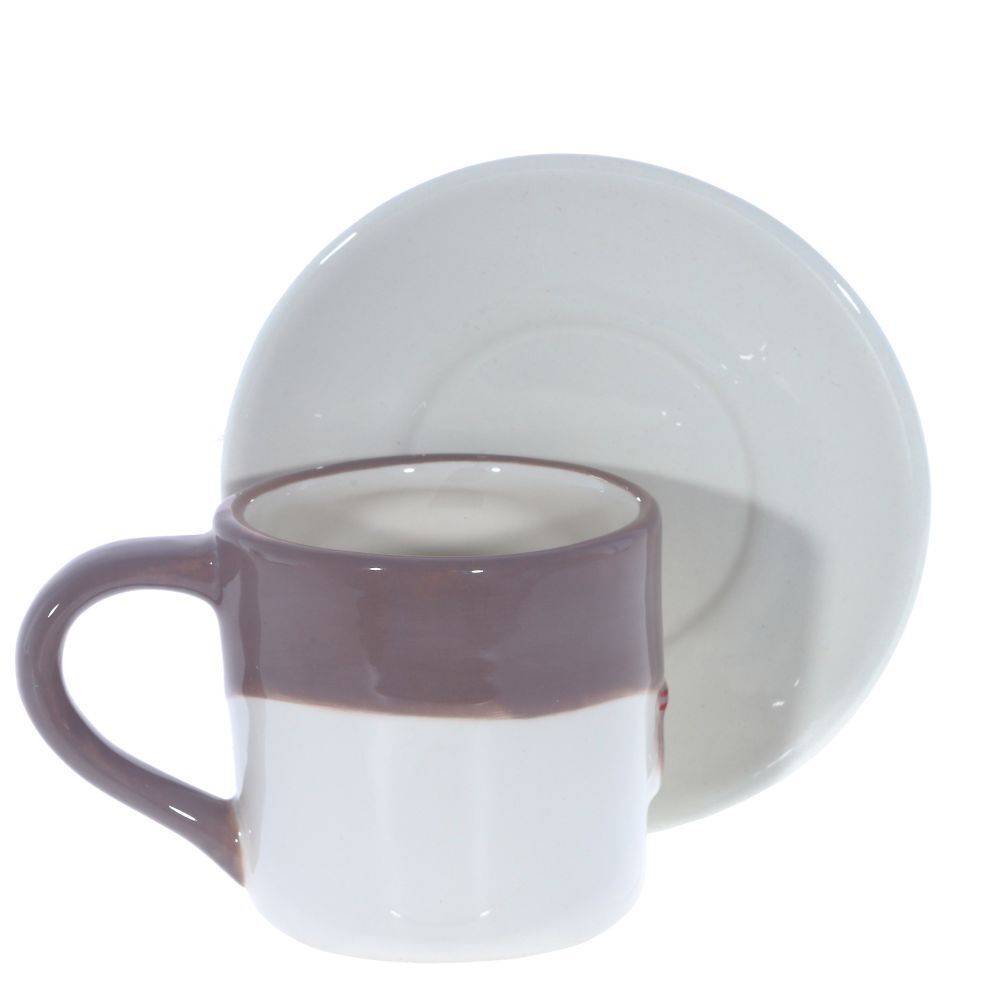 GAEM Чашка с блюдцем "Снеговик", 150 мл, L13 W12 H8 см