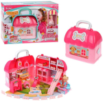 Дом с набором аксесс., в комплекте 25 предм. QL045