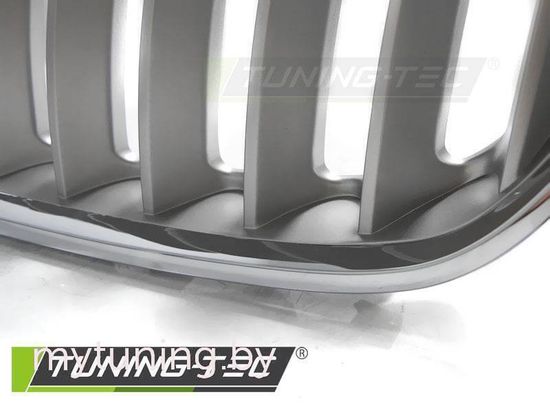Решетка (ноздри) радиатора BROWS CHROME TITAN LOOK для BMW X5 E53 LCi