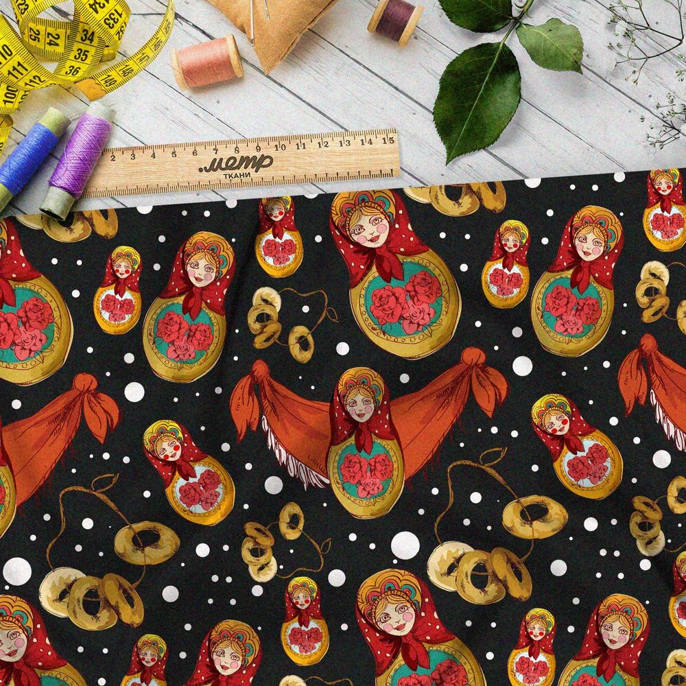 Ткань мембрана баранки и матрёшки