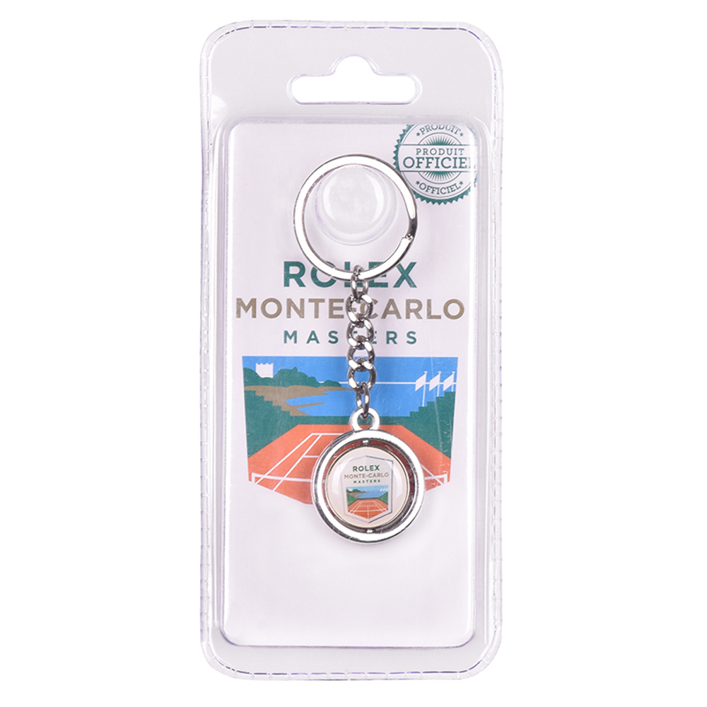 Брелок Monte-Carlo Zipizzi Double Sided Logo Keyring