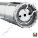 ЗУБР 800 Вт, 60 м напор, скважинный центробежный насос, корпус из нержавеющей стали (НСЦ-75-60)