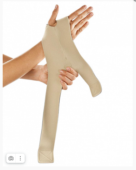 JU2B0-R-L - РНКБ circaid juxtafit essentials hand wrap на кисть, правый, размер L, цвет Бежевый