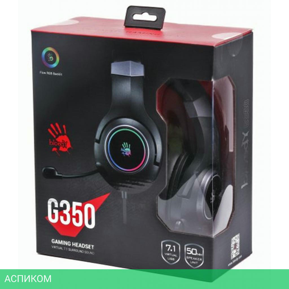 Наушники A4Tech Bloody G350 черный