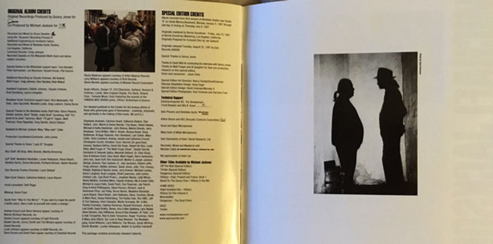 Michael Jackson. Bad (Special Edition CD) Майкл Джексон