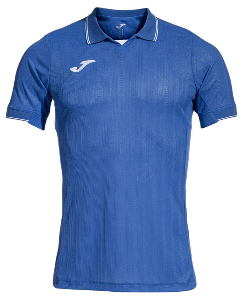 Мужское теннисное поло Joma Fit One Short Sleeve T-Shirt - небесный