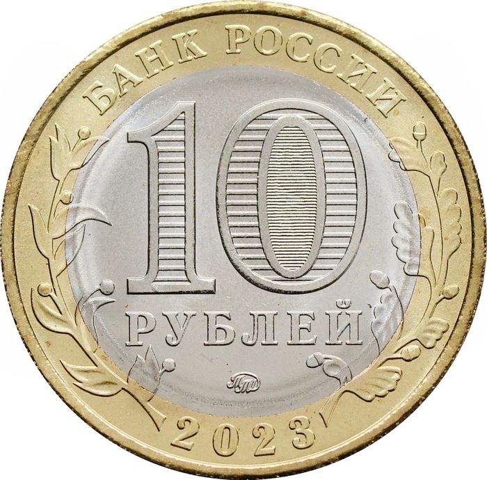10 рублей 2023 Хабаровский край (Российская Федерация)