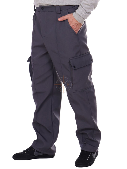БРЮКИ ВП ДМС (РИПСТОП/ФЛИС серый)