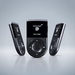 D'CENT Biometric Wallet — Биометрический аппаратный кошелек с Bluetooth Холодное хранилище для Bitcoin, Ethereum, XRP, Solana и других активов