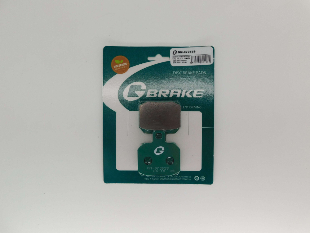 Колодки тормозные GM-07053S G-brake (FDB2074)