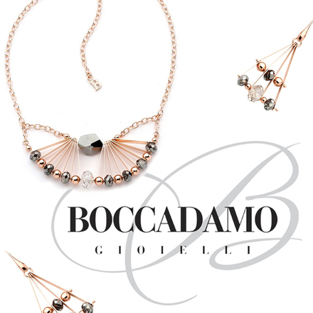 *Серьги Boccadamo XOR202 BW/S