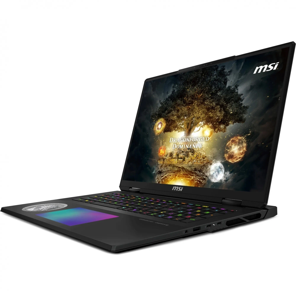 Ноутбук MSI Titan Dragon Edition 18 HX AI A2XWJG-205RU Core Ultra 9 285HX 64Gb SSD4Tb RTX 5090 24Gb 18" IPS UHD+ (3840x2400) Win11Home black (9S7-1824A5-205)