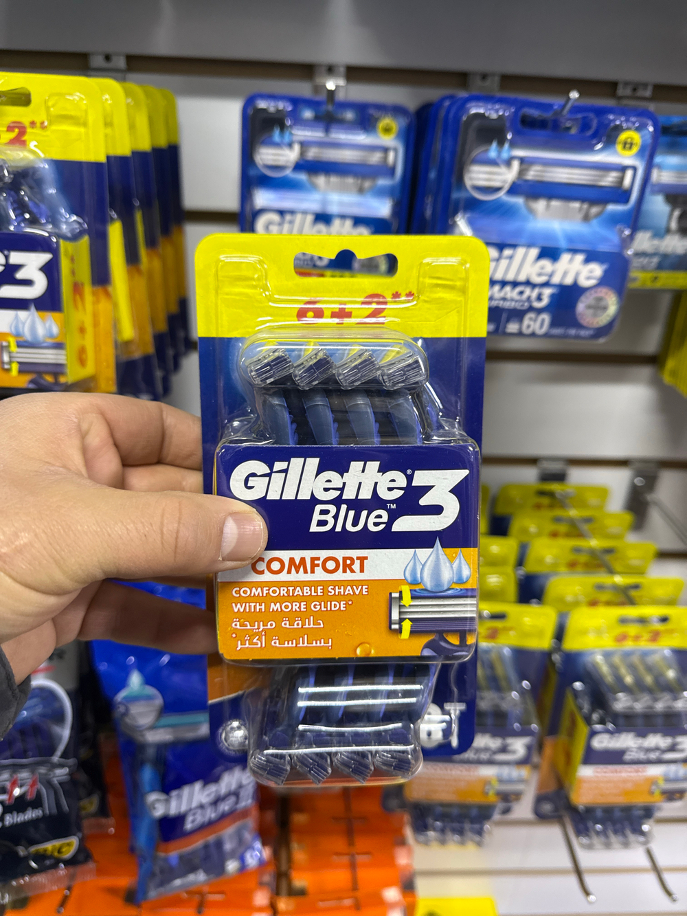 Станок Gillette Blue 3 6+2