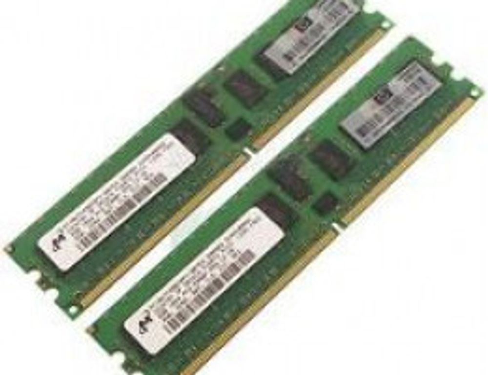 Оперативная память HP 4GB Reg PC2-5300 DDR2 2x2GB single LP kit 483401-B21