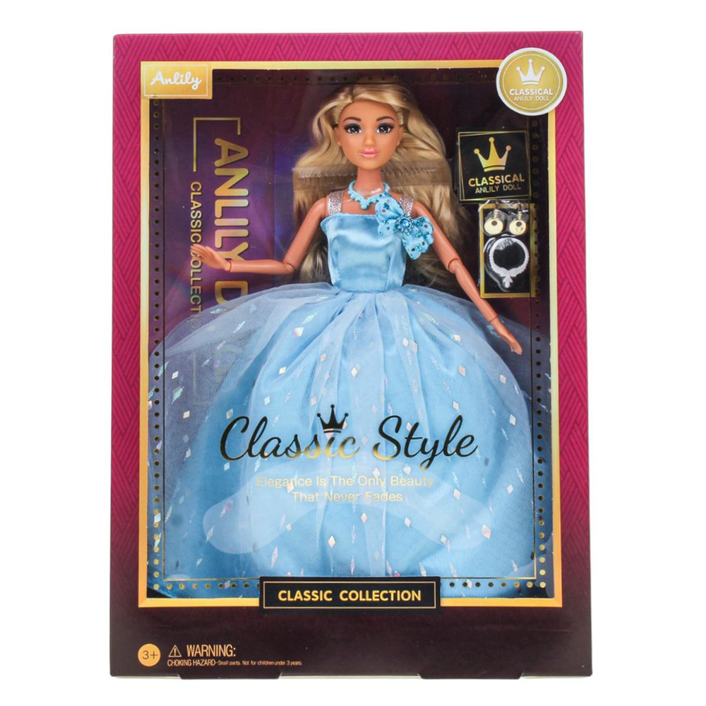 Кукла тип Модель на шарнирах с аксессуарами, коробка 616501