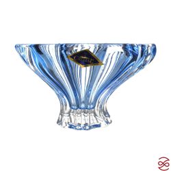 Конфетница Aurum Crystal Plantica 15 см Blue