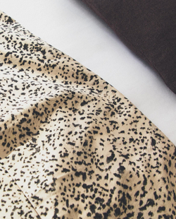 Zara Home - Простыня с рисунком животных, леопард, 160x280 см