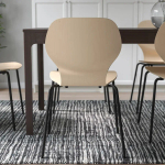 Стул - IKEA SIGTRYGG/SEFAST, 82х52х50 см, бежевый/черный, ИКЕА