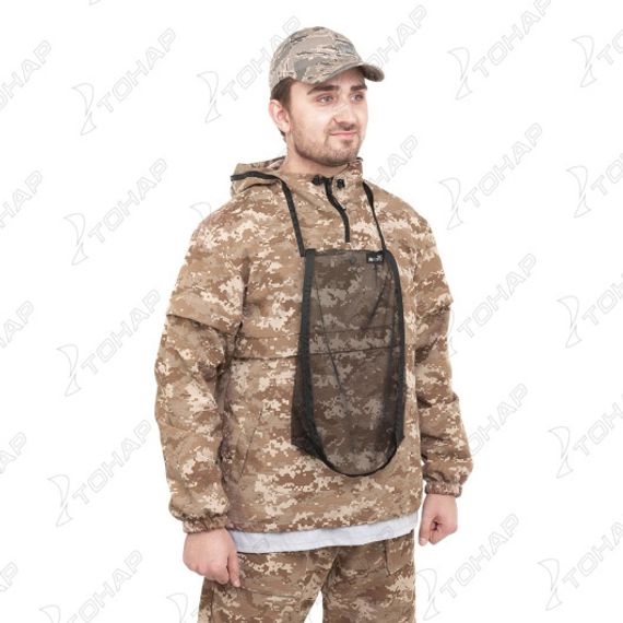 Костюм летний противоэнцефалитный СТОП-КЛЕЩ, цв.Бежевый Пиксель р.56-58/182 Helios (0)