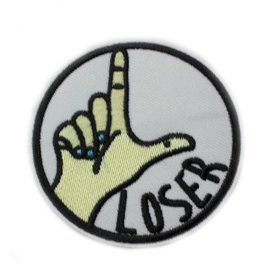 Нашивка на рюкзак и на одежду. Loser
