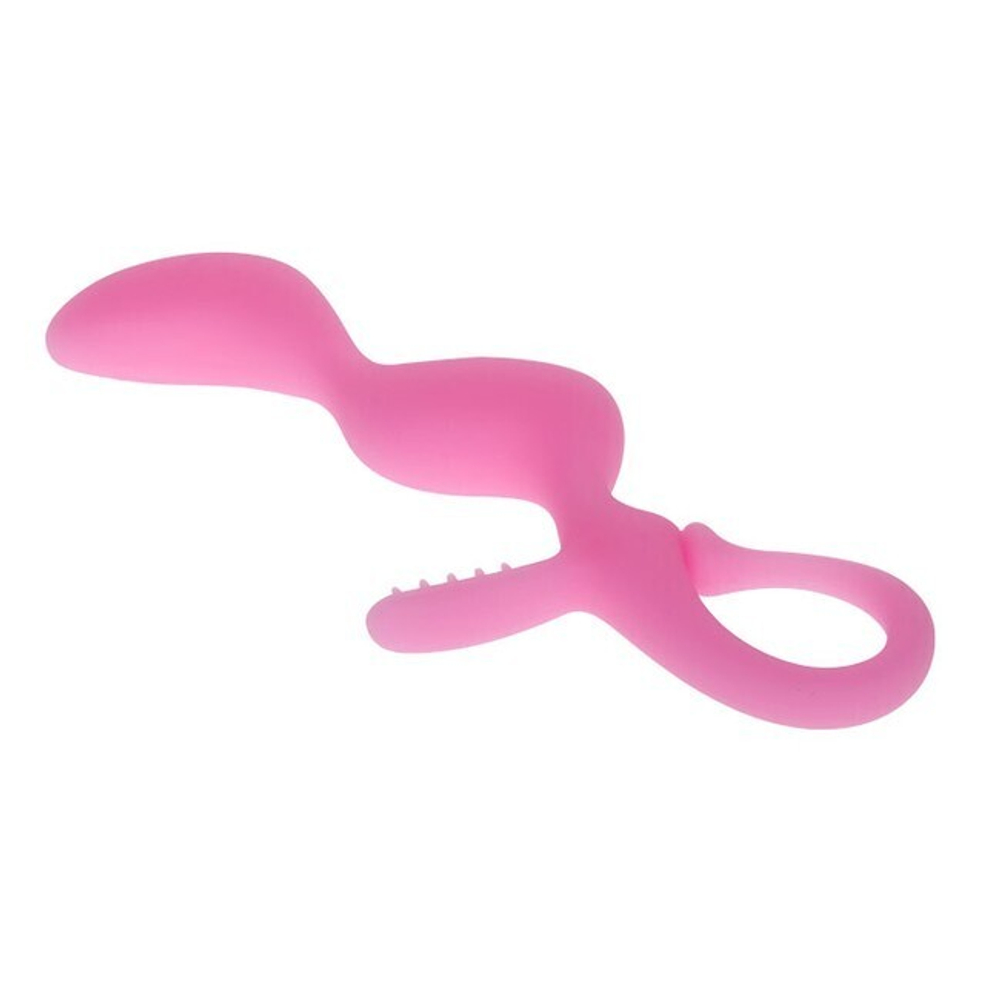 Рельефный силиконовый G-стимулятор Fabulous Lover, розовый (Цвет: розовый)