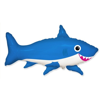 Фигура "Синяя веселая акула"