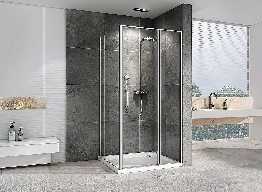 Душевой уголок ABBER Sonnenstrand AG04130S-S70 130x70 стекло прозрачное/профиль хром