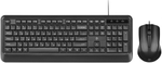 КЛАВИАТУРА + МЫШЬ 2Е MK404 USB BLACK 2E-MK404UB