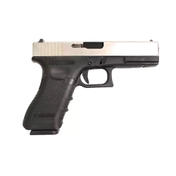 Модель пистолета WE Glock G18 gen3 metal slide Gas, Silver