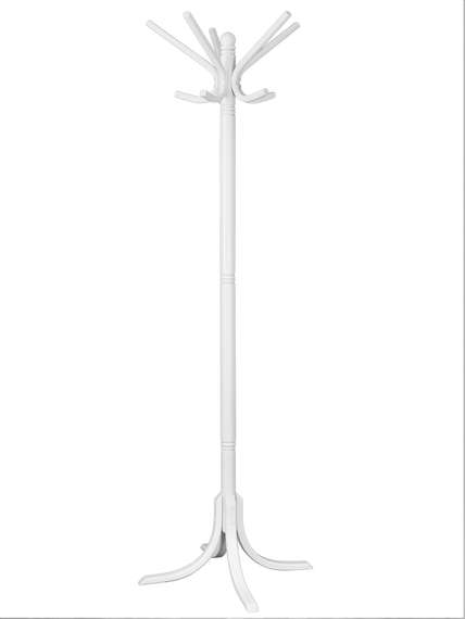 Вешалка напольная В 8Н белый