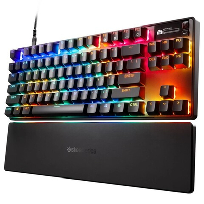 Клавиатура Steelseries Apex Pro, USB, LED (механическая) 64626