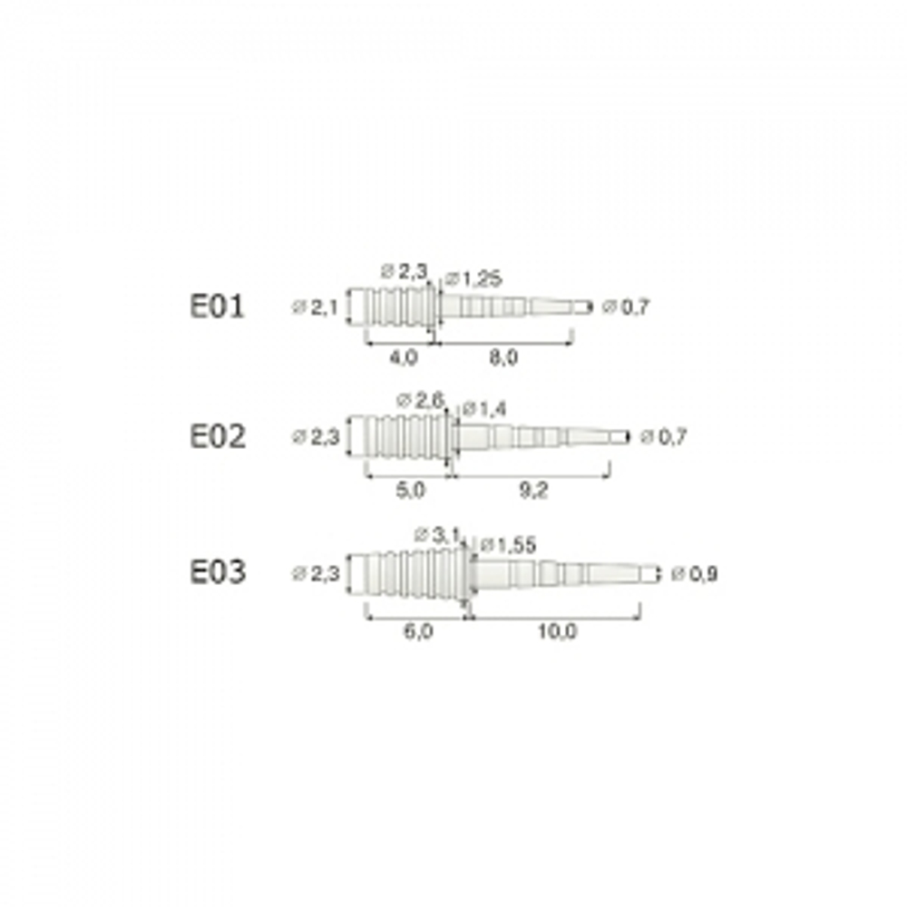 Набор анкерных стекловолоконных штифтов IKS-Z30-F